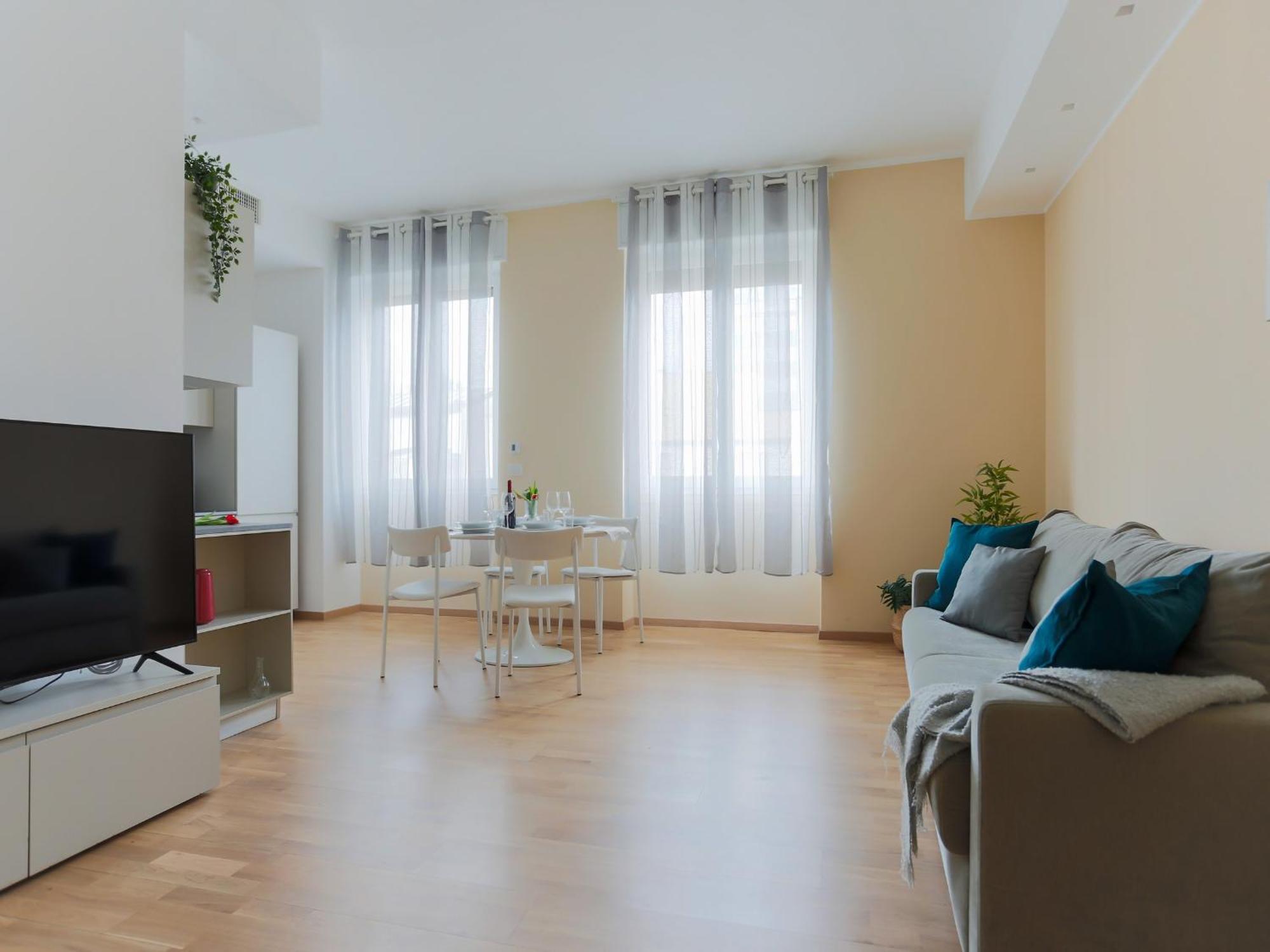 The Best Rent - Bright One-Bedroom Apartment In Corso Vittorio Emanuele II Mailand Exterior foto